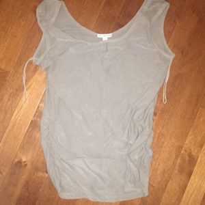 Ruched side James Perse Tank